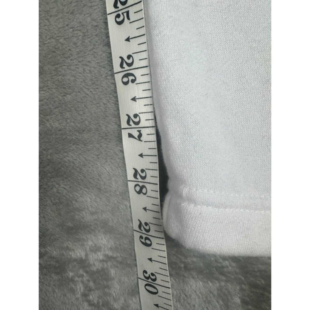 Adidas‎ Golf Pants Mens M White Sweatpants Joggers  Fleece Drawstring - Picture 5 of 9
